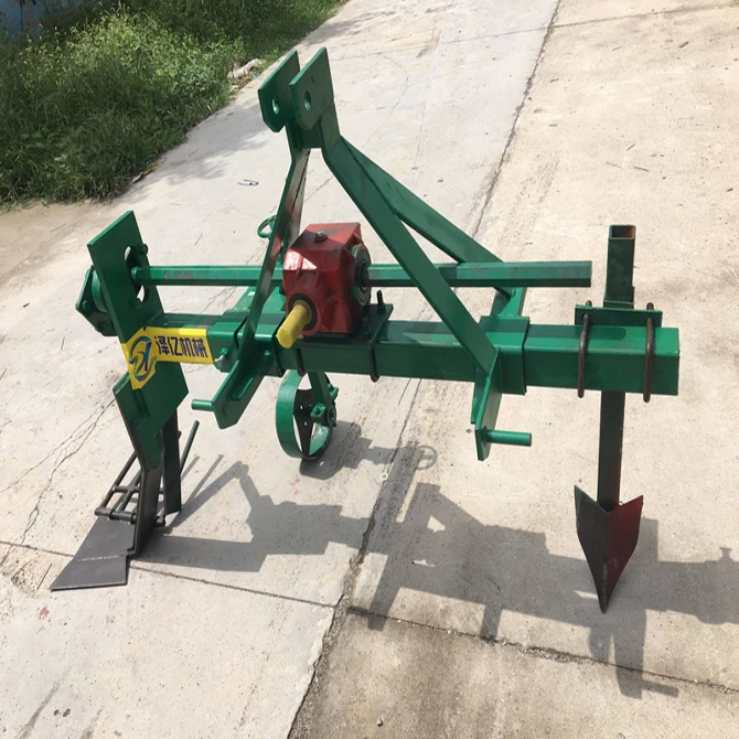 Three point mounted spring onion harvester