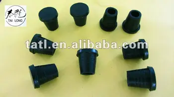 threaded rubber plug