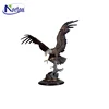 custom metal crafts bronze Eagle Sculpture for home decor NT--BS61J
