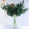 Artificial olive branch decorative olive branch plastic artificial olive branch