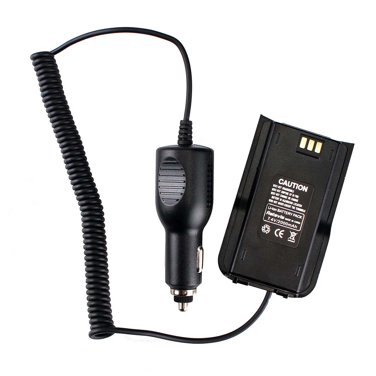 New 1224v Car Charger Two Way Radio Battery Eliminator Adapter For Tyt Md380 Retevis Rt3 2way