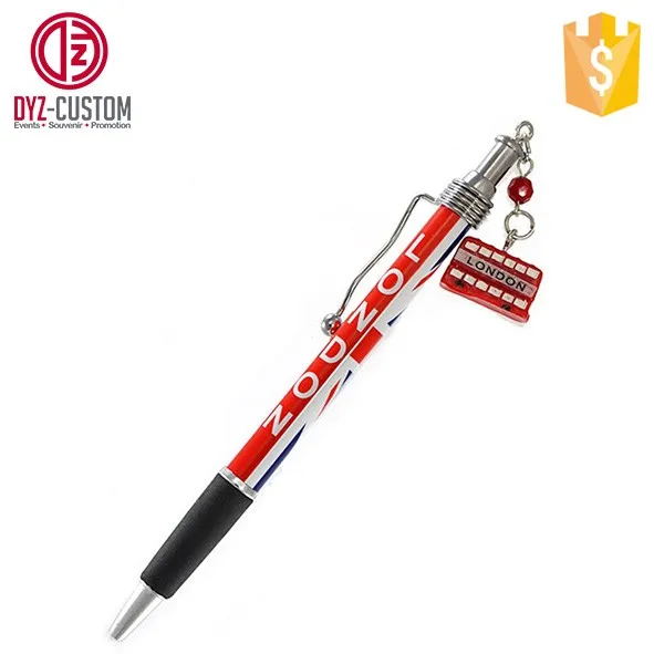 London Souvenir Plastic Ballpoint Pen Custom Uk Souvenir Ball Pens