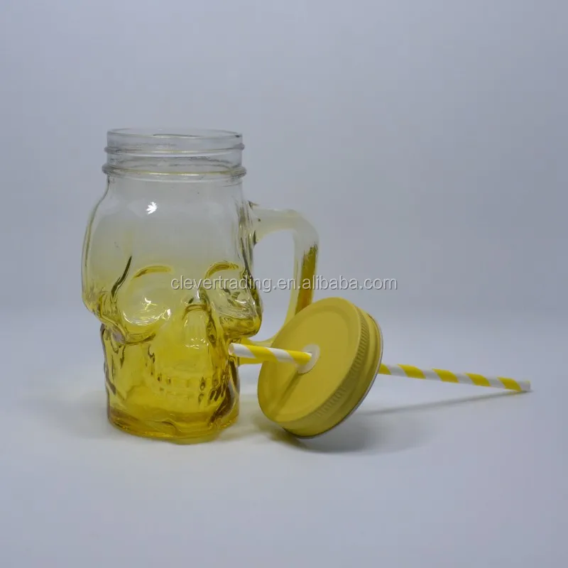 12oz to 20oz Single Wall Wholesale Plastic Mason Jar for Hot Drinks with Aluminium Lid