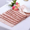 Wedding Rose Gold Royal Sequin table Runner Party home/outdoortable mats with runners