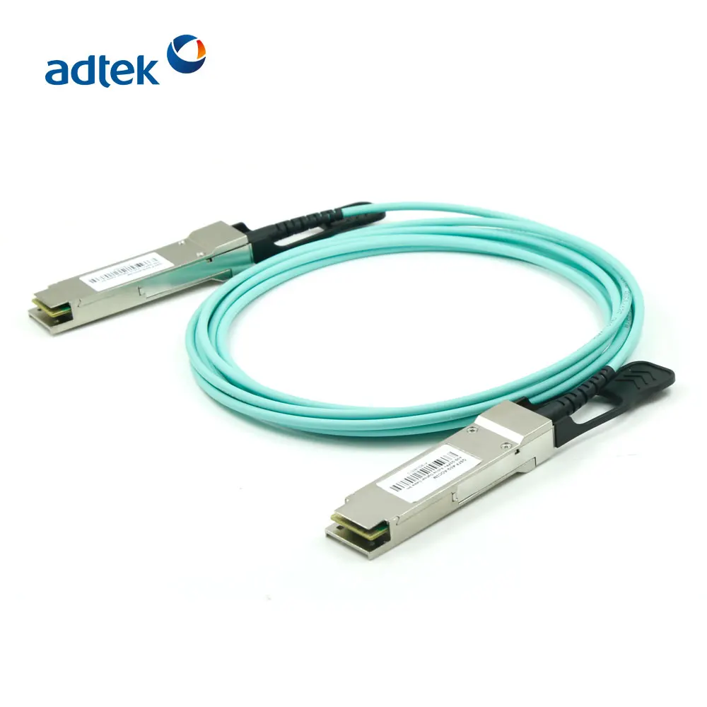 Câble à fibres optiques actif compatible du réseau 10G SFP28 AOC