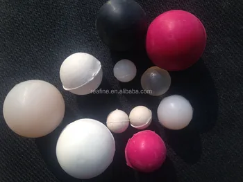 solid rubber balls