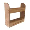 China one-way bamboo pepper mill grinder kitchen spice rack wooden rack