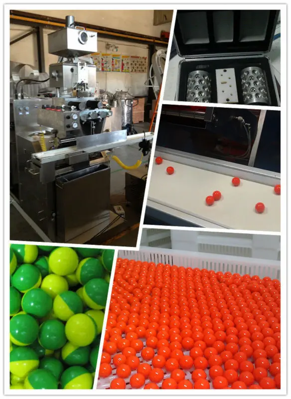 Smile Image Capsule And Paintball Print Full Automatic Paintball Making