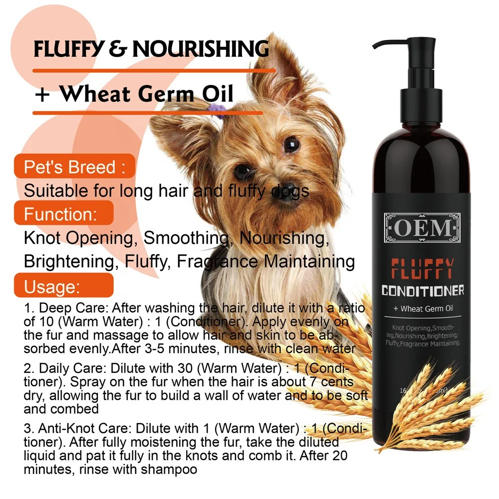 Oatmeal Dog Shampoo With Pure Lavender Essential Oils For