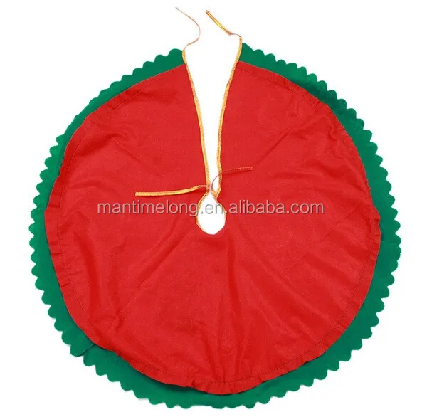 non-woven decoration christmas tree skirt