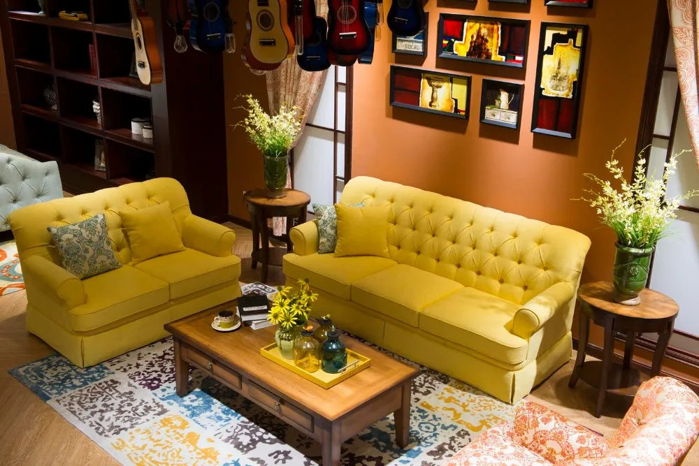 China manufacturer wholesale antiquel fabric sofa for home furniture