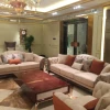 High luxury classic home furniture of leather sectional sofa set (1+2+3 SOFA SET )