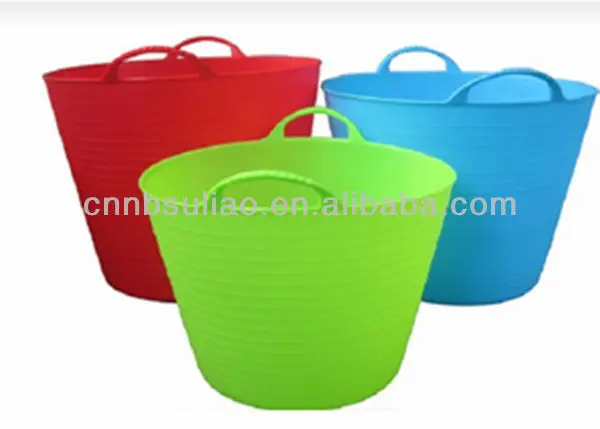 Flexible Tub,Flexi Tub - Buy Flexible Pe Tub,Flexible Tub Trug Buckets ...