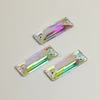 Factory price bling high quality 3255 cosmic baguette crystal AB color sewing rhinestones for costume