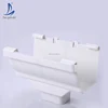 High Quality GazebosRoofing System Water Collector Singer Building Material Plastic pvc Rain Gutters for Roofing Drainage