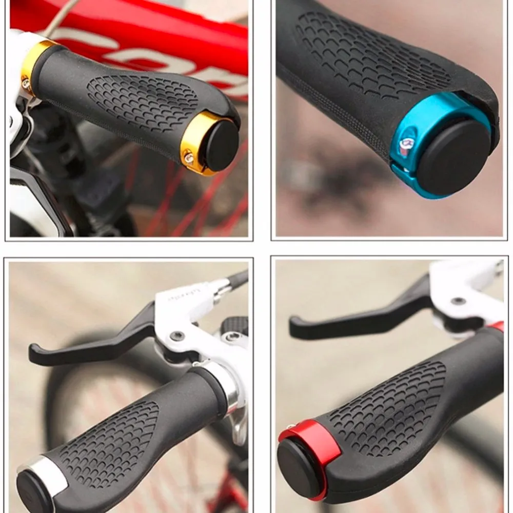 2020 Ergonomic Mtb Road Cycling Skidproof Grips Antiskid Rubber