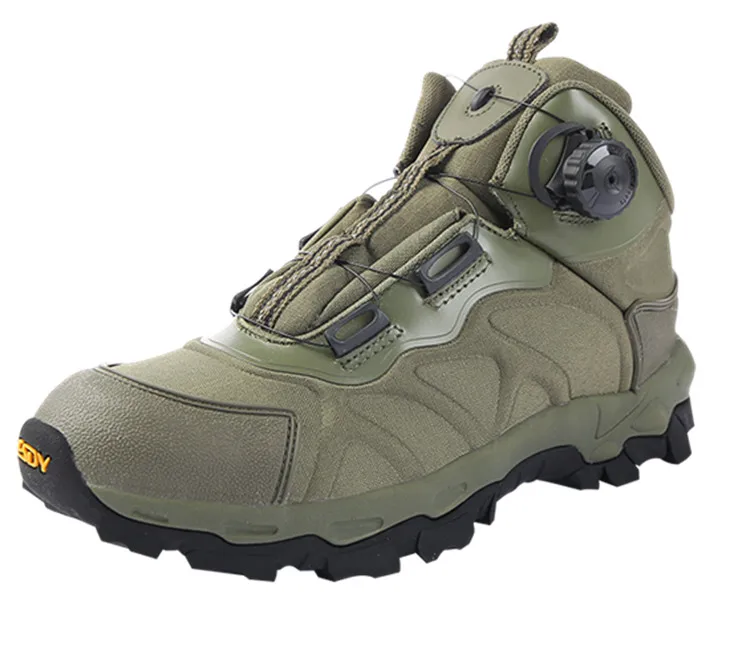 Army Green Combat Military Shoes Sneaker Tactical Hiking Boot - Buy ...