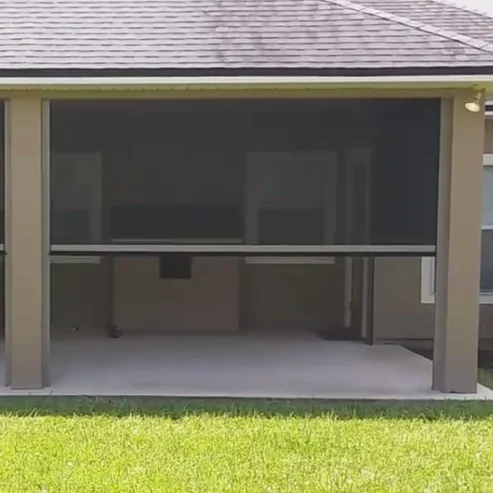 mosquito garage door screens
