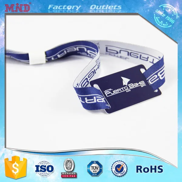 Pulseira para Eventos do Festival Lote Mhz Fm11rf08 Mf1 S50 1 k Nfc Pulseira Rfid ic Náilon Tecido 1000 Pçs - 13.56 3 High Quality Segurança e Proteção
