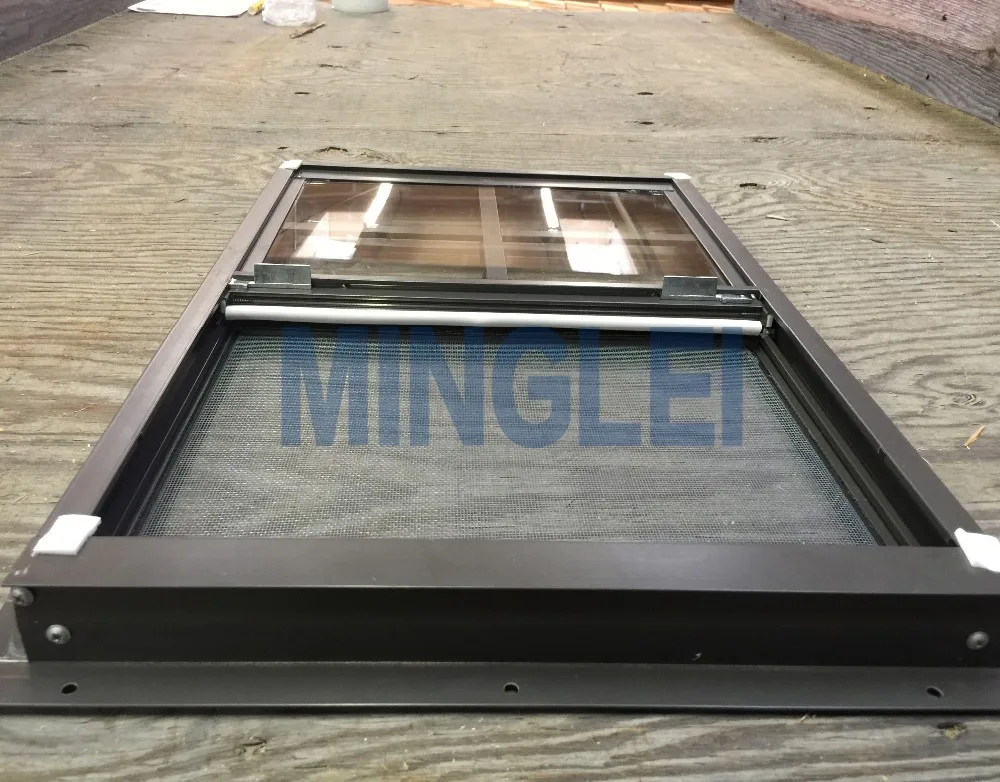 Minglei cheap aluminum double glazed windows for sheds and barns supplier