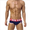 Hot selling latest design wholesale men sexy underwear boys modeling Breathable Soft boxer briefs