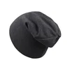 B72 Warm Hat Street Dance Hip Hop Autumn Winter Knitted Cap Solid Color Hat