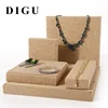 Wholesale Linen Jewelry display holder props Pearl Beads Bracelet Display Rack