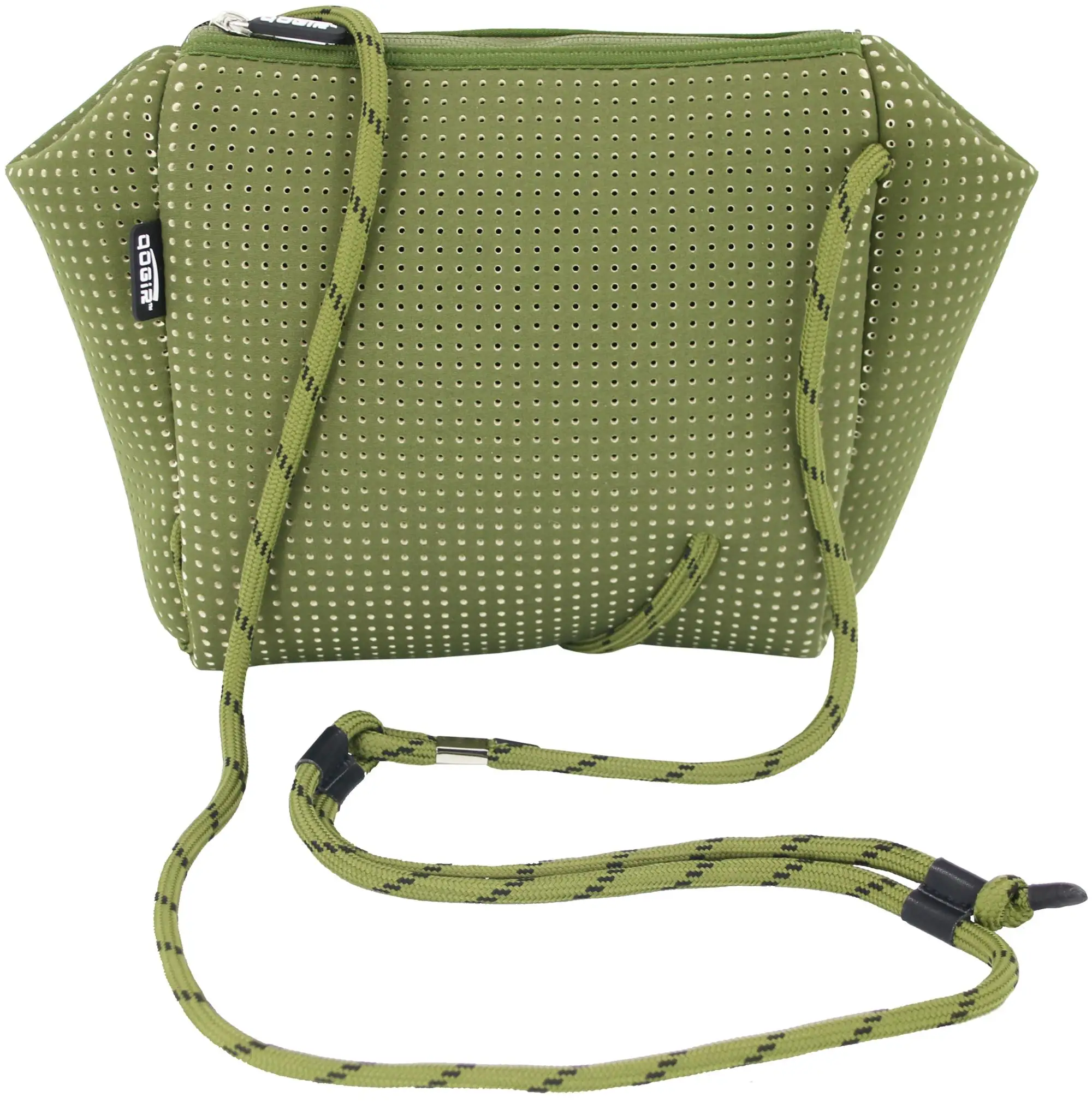 Neoprene Perforated Shoulder Bag With Inside Pocket And Adjustable ...