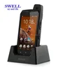 High End 4G LTE Android rugged phone dual loud speaker 5000mah support docking charge used in hotel