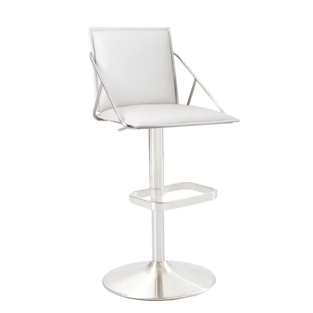 New Design Stainless Steel Tube Frame Upholstered Chair For Bar