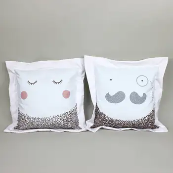 Hot Design Heat Transfer Printing Pillow Case Romantic Couple S