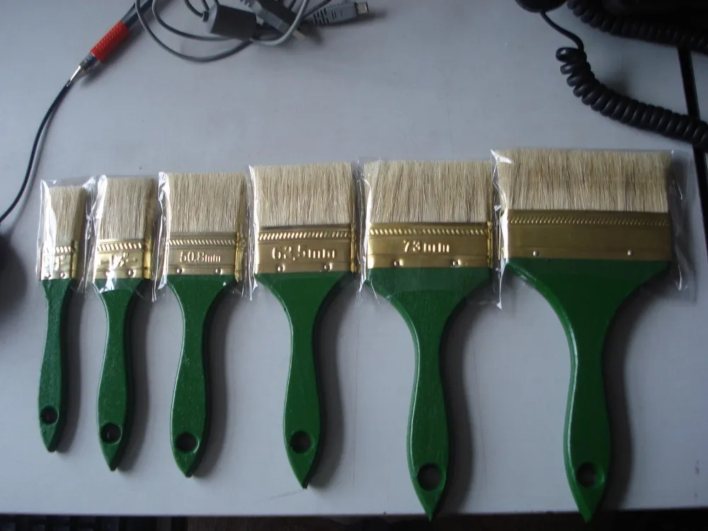 Wooden Handle Paint Brush/paint Brushes For Bangladesh Market Buy