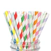 Bulk Paper Straw Environmental Collapsible Paper Long Drinking Straw