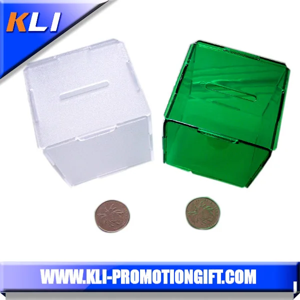 High Quality Clear Plastic Coin Bank Buy Plastic Coin Bank,Plastic