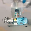steel high flow capacity VFD and trolley double spiral pump with hopper