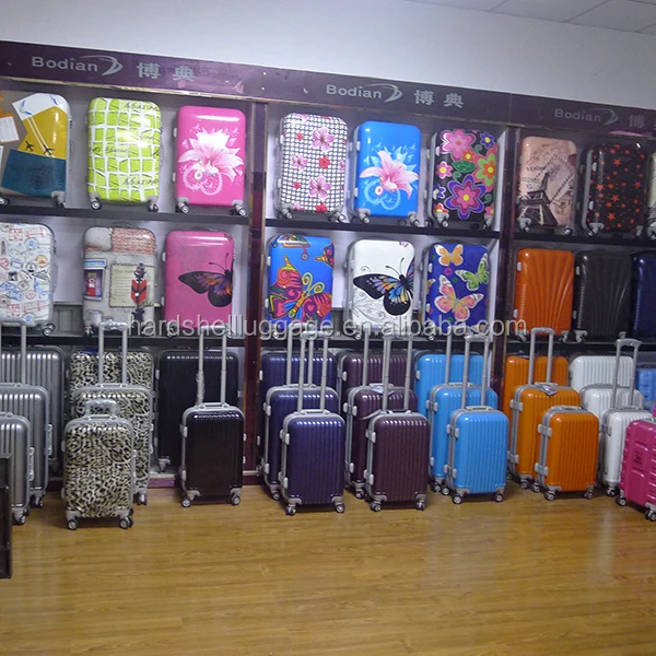 Colorful Hard Shell Luggage Abs Luggage Suitcase Buy Hard Shell