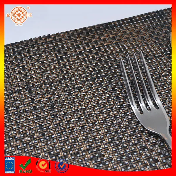 Hotel Restaurant Food Tray Mat Woven Vinyl Plastic Place Mat Buy