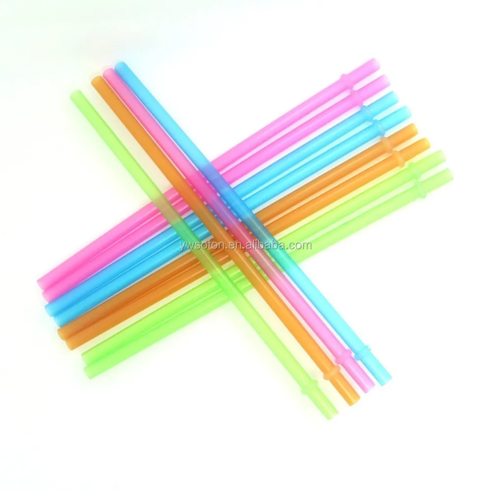 Mix Assorted Color Bpa-free Reusable Plastic Thick Drinking Straws ...