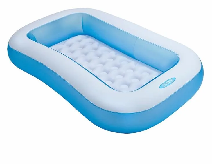 Intex 57403 Baby Pool Rectangular Plastic Swim Pool For