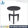 Home furniture imported solid ash wood round coffee table design