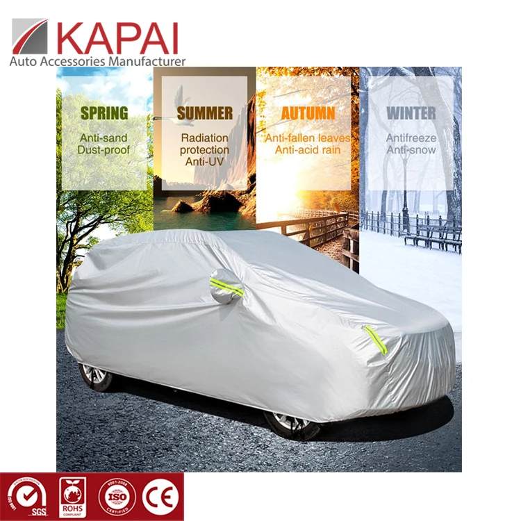 Auto Outdoor Shield Tarpaulin Extreme Car Cover Tarp Automobile Dust