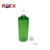 New supply 500ml green square shoulder lotion bottle with pump