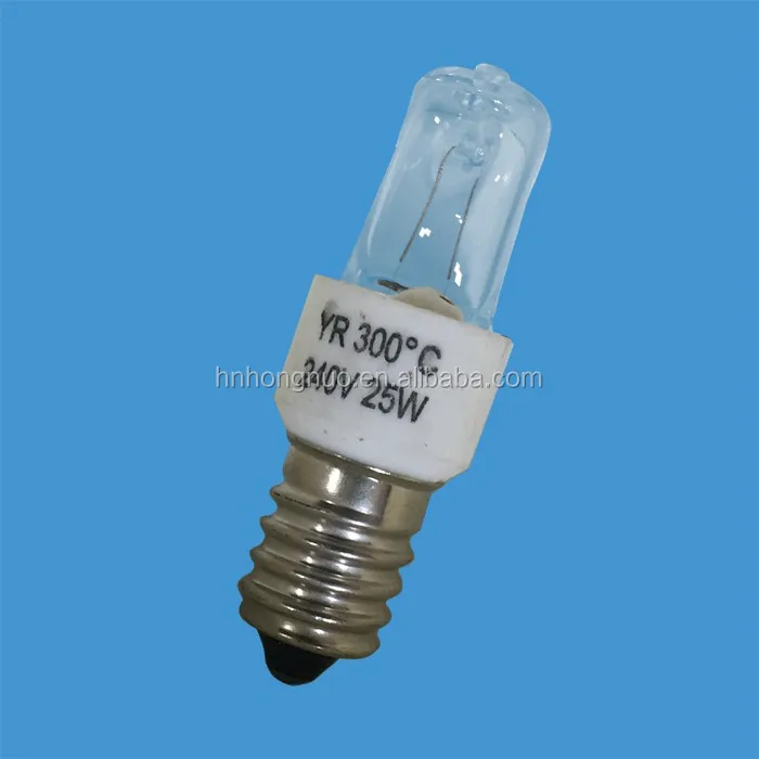 300 Degree High Temperature Halogen Bulb For Oven 110130v,220240v 25