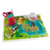 Kids Disposable Placemats for Baby and Kid's Table - Farm, Sea Life, Zoo Train Animals - BPA Free Easy Clean Up Placemat