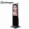 small advertising video player super slim floor standing kiosk 55 inch lcd 3g advertising player taxi electronic product
