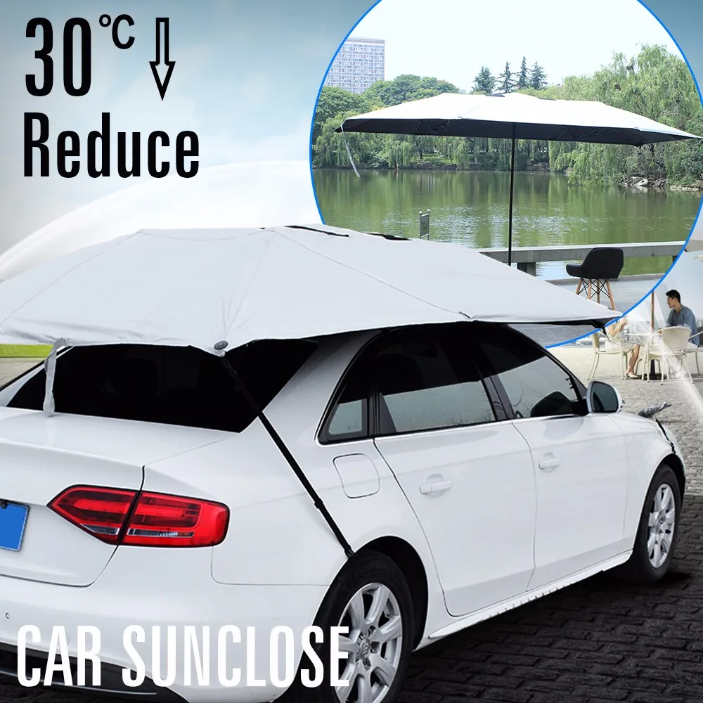 small car windshield sun shade