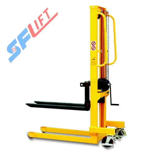 Hand Winch Forklift Type Stacker With Lifting Height 1560mm Buy