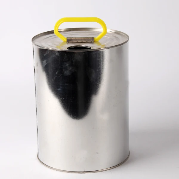 1 Gallon Steel Metal Silver Opening Tin/can For Paint And Oil Buy 1