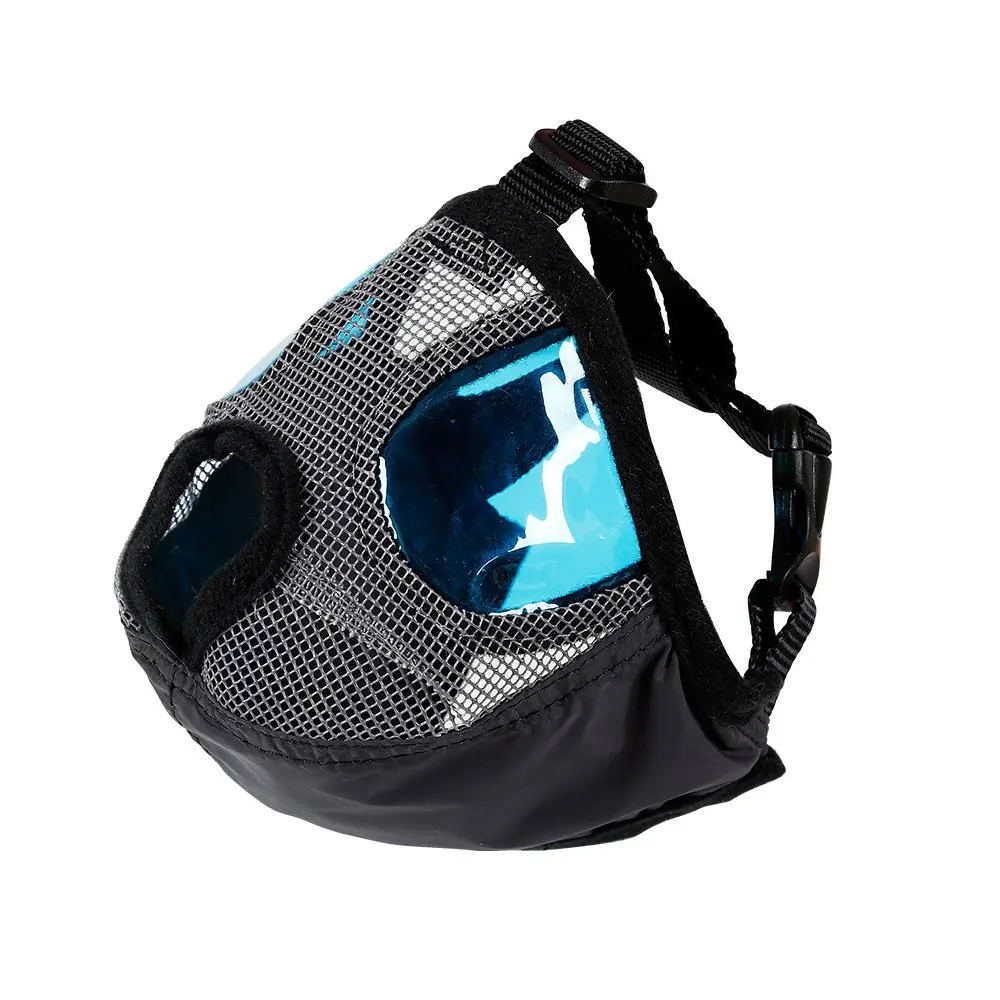 Anti Bark Bite Dog Muzzle with Adjustable Buckle- Dog Mouth Mask for Short Nose - Flat Faced Dogs