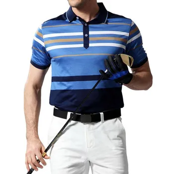 mercerised cotton golf shirts